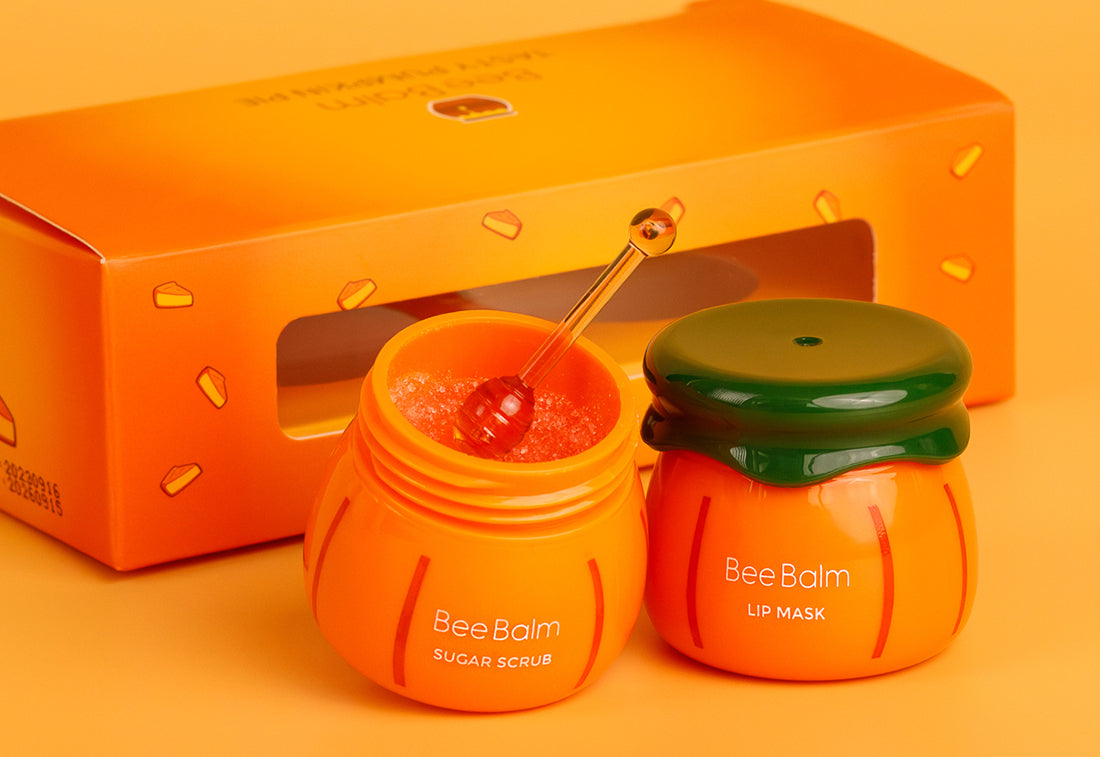 Pumpkin Pie Lip Mask + Sugar Scrub Set