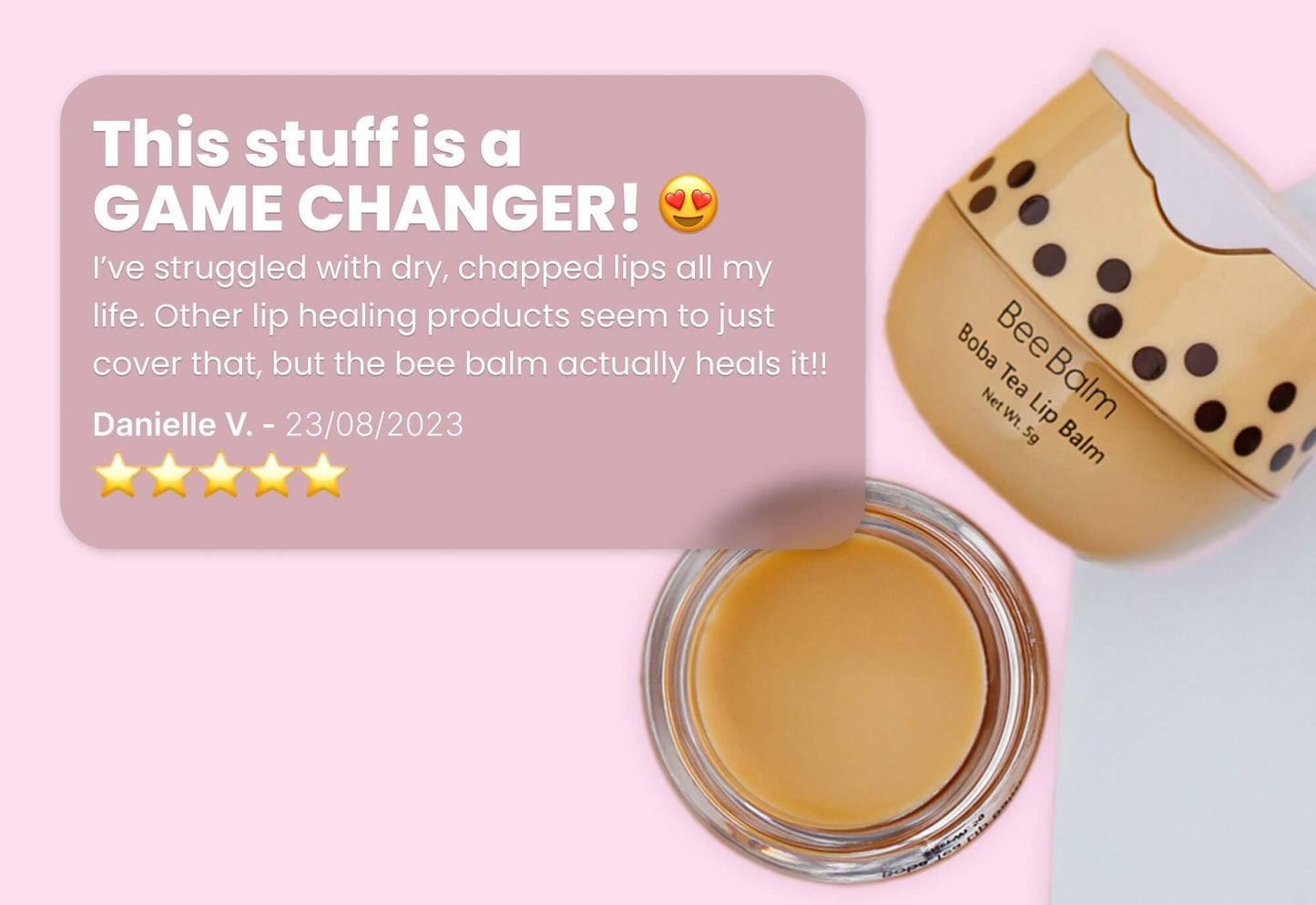 Boba Tea Bee Balm - Limited Edition