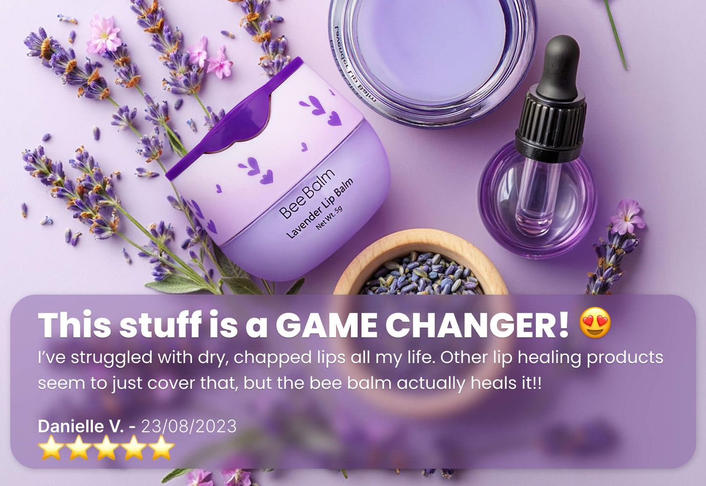 Lavender Bee Balm