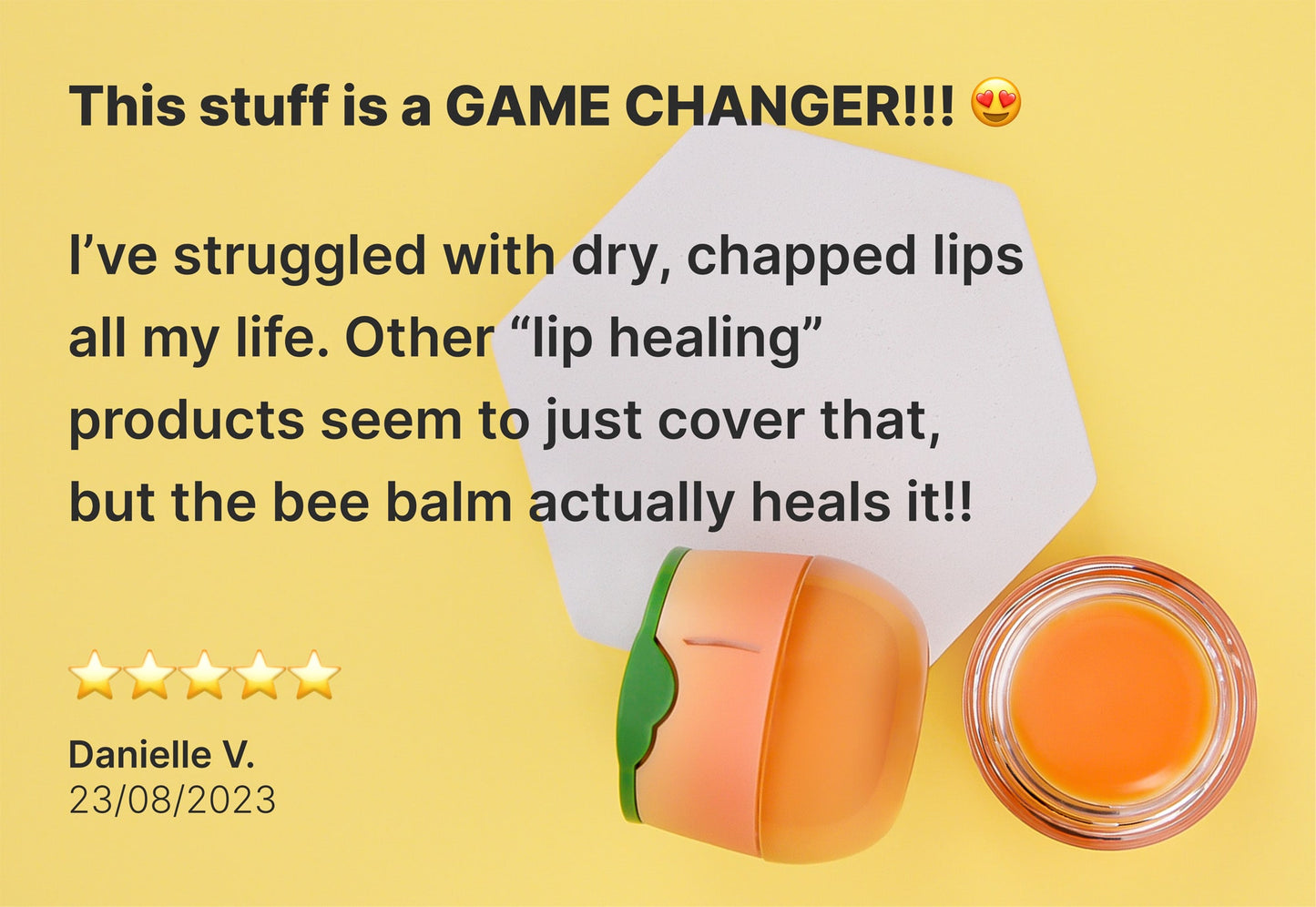 Pfirsich-Bienenbalsam