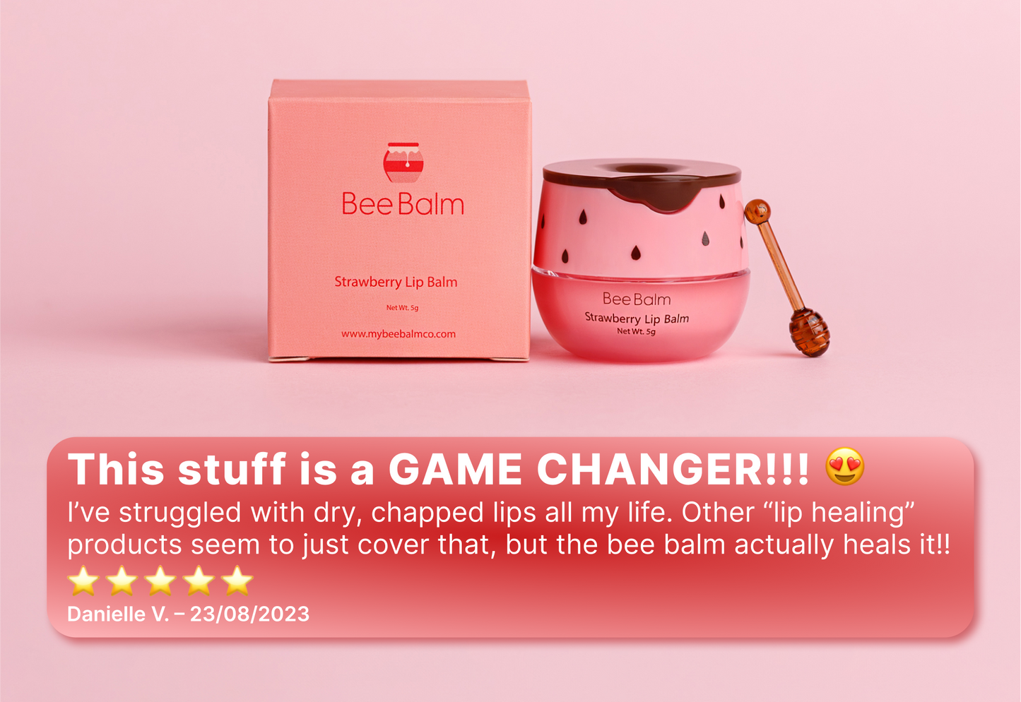 Strawberry Bee Balm