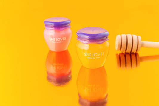 Bienenbalsam-Lippenmasken