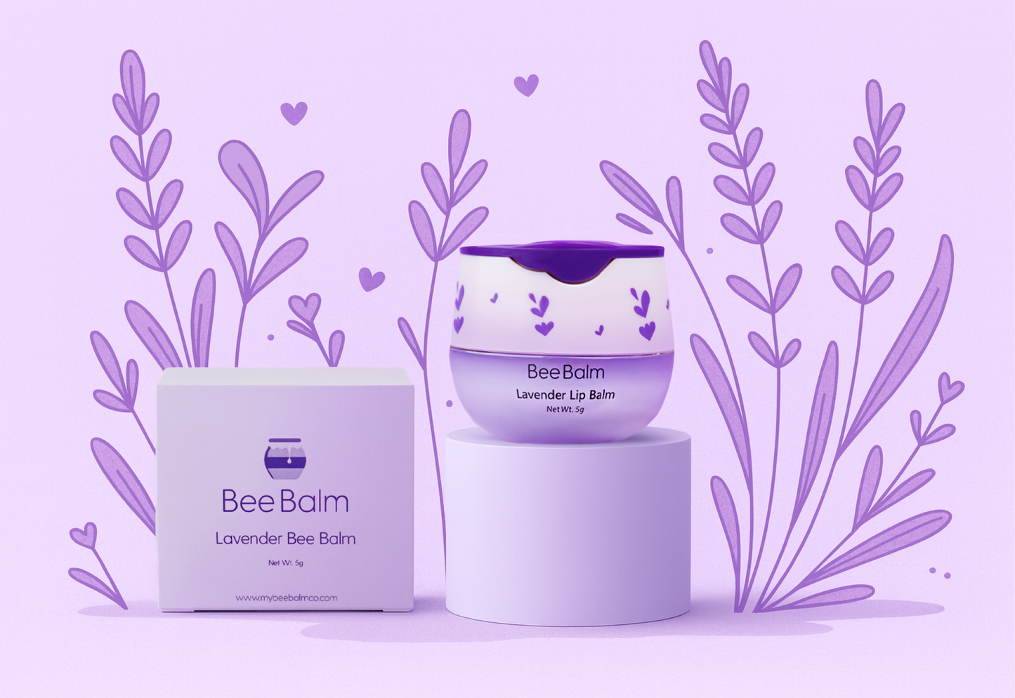 Lavender Bee Balm