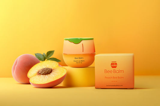 Pfirsich-Bienenbalsam