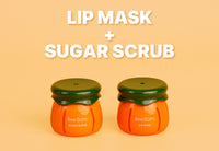 Pumpkin Pie Lip Mask + Sugar Scrub Set