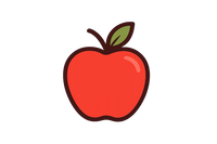 Apple icon transparent background